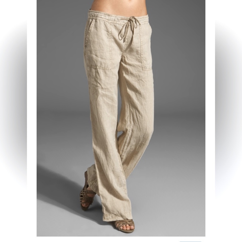 Linen wide Michael Stars wide leg pants exellent condition price firm!